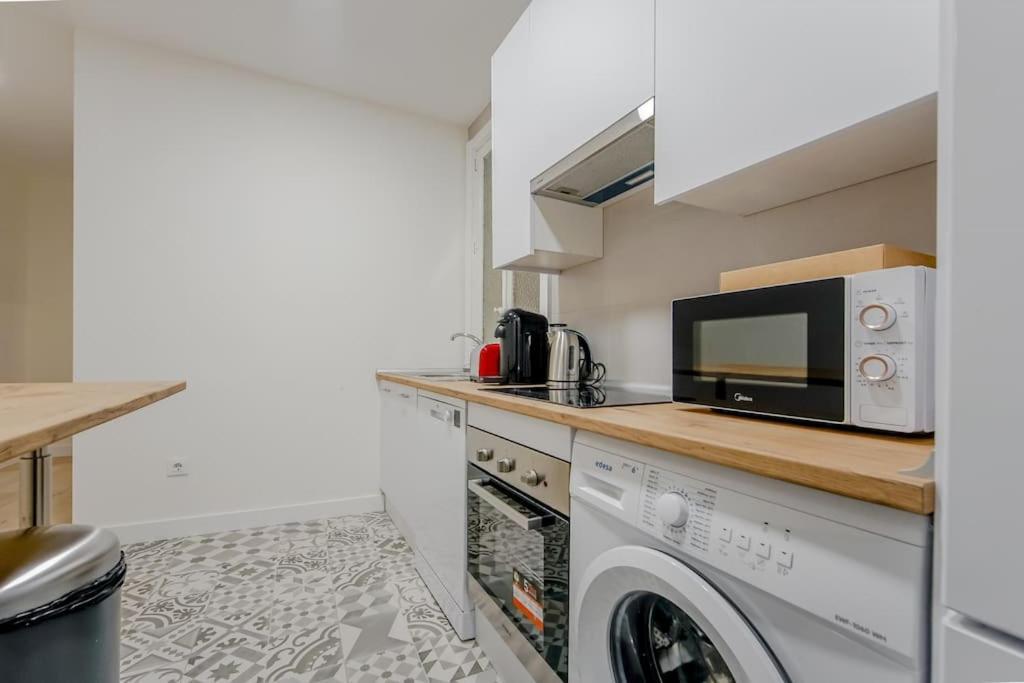 Modern Apt Para 6Px En La Plaza De Tirso De Molina 马德里 外观 照片